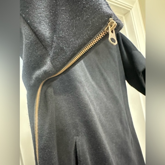 Adriana Morandi wool cashmere cowl next dress w/ pockets NWT - Picture 3 of 6